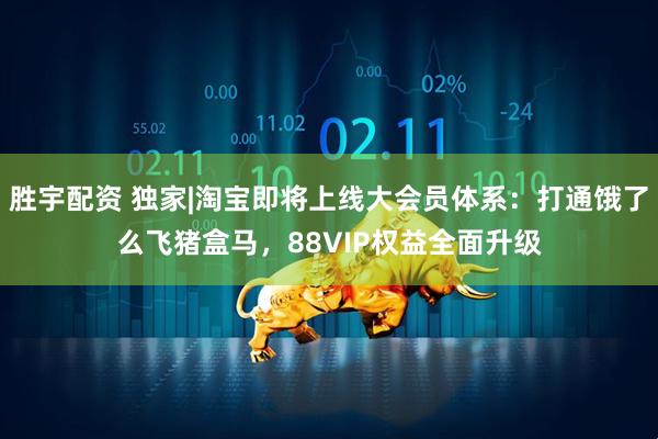 胜宇配资 独家|淘宝即将上线大会员体系：打通饿了么飞猪盒马，88VIP权益全面升级