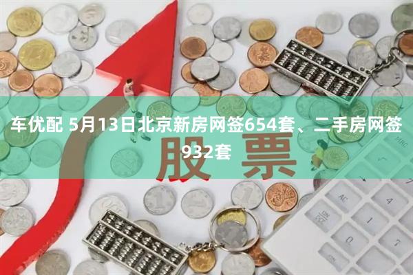 车优配 5月13日北京新房网签654套、二手房网签932套
